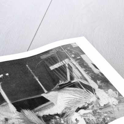 Queen Victoria lying in state at Osborne House by Hughes & Mullins