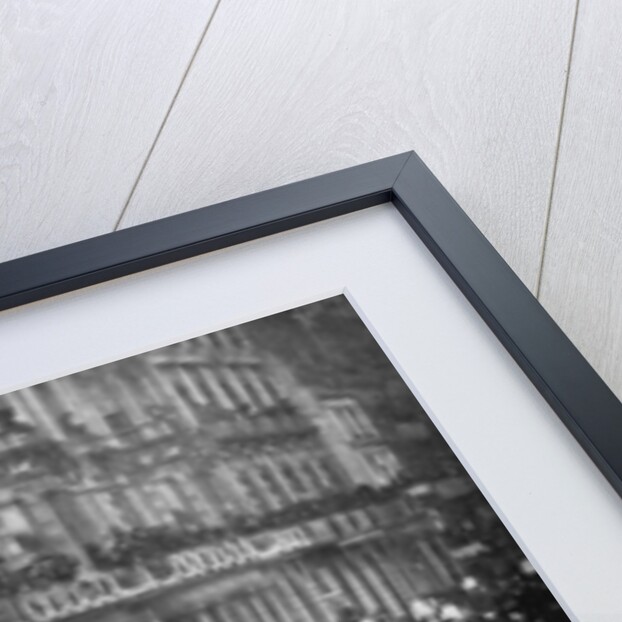 Queen Victoria's funeral procession passing through London by Anonymous