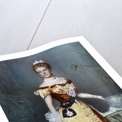 Auguste Viktoria, German empress by Reichard & Lindner