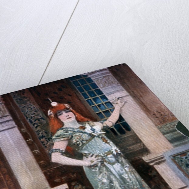 Sarah Bernhardt as Isolde by Nadar