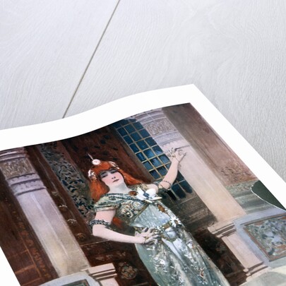 Sarah Bernhardt as Isolde by Nadar