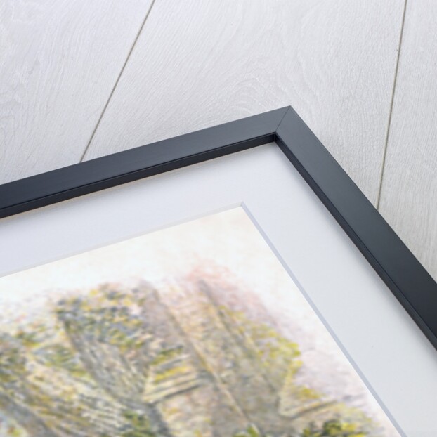 Two German Girls with Baskets of Flowers by W Dickes