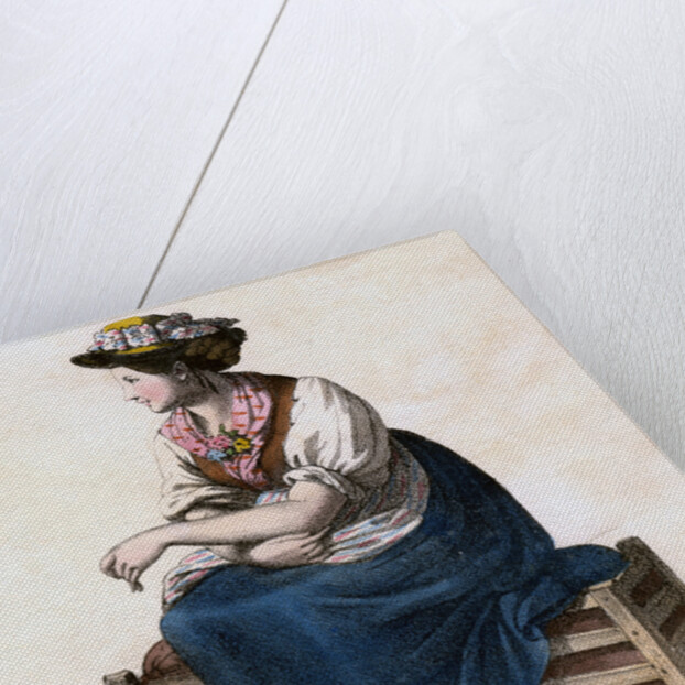 Swiss woman by Edouard Pingret