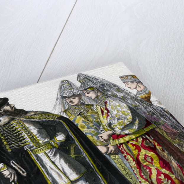 Traditional Russian Costume by Anonymous