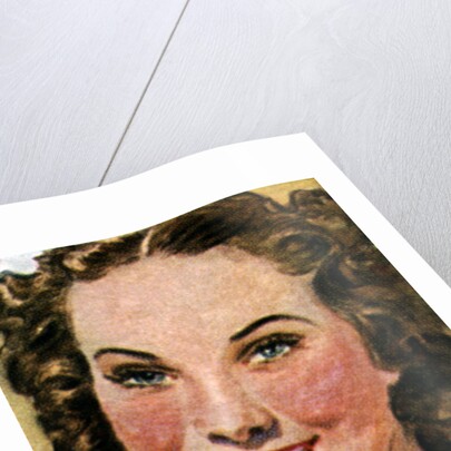 Deanna Durbin, (1921-1999), singer and actress in Hollywood films of the 1930s and 1940s, 20th centu by Anonymous