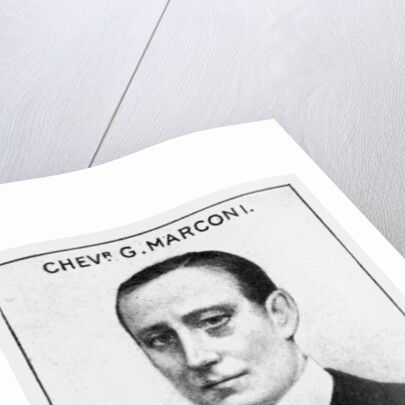 Guglielmo Marchese Marconi, Italian electrical engineer by Anonymous