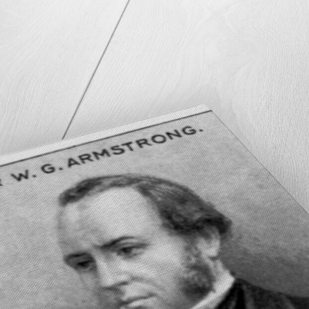 William George Armstrong, English industrialist by Anonymous