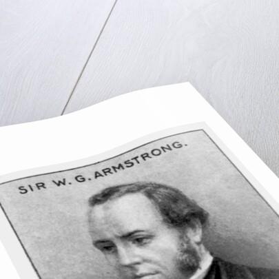 William George Armstrong, English industrialist by Anonymous