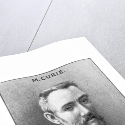 Pierre Curie, French physicist by Anonymous