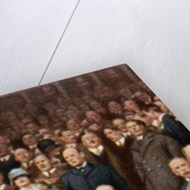 King George V at the Cup Final, Wembley, April 23rd by Anonymous