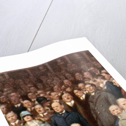 King George V at the Cup Final, Wembley, April 23rd by Anonymous