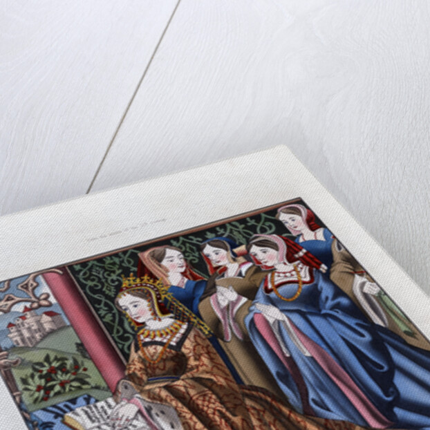 Margaret, Queen of Henry VI, and her Court by Henry Shaw