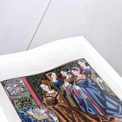 Margaret, Queen of Henry VI, and her Court by Henry Shaw