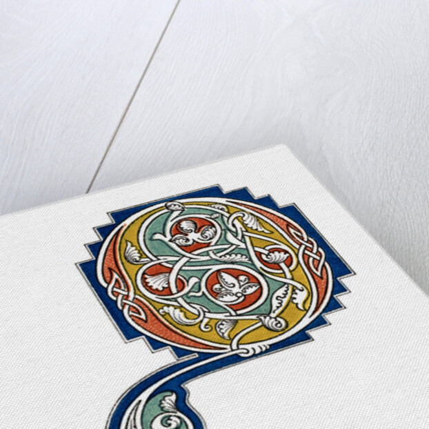 Initial letter 'Q' by Henry Shaw