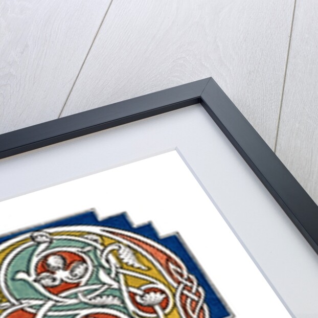 Initial letter 'Q' by Henry Shaw