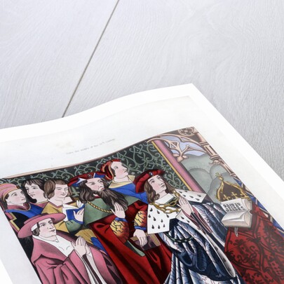 Henry VI and his court by Henry Shaw