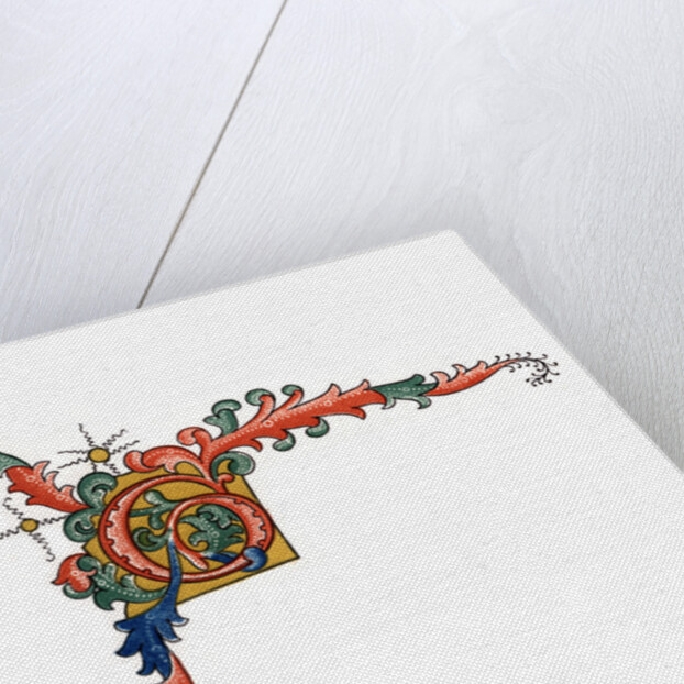 Initial letter 'G' by Henry Shaw