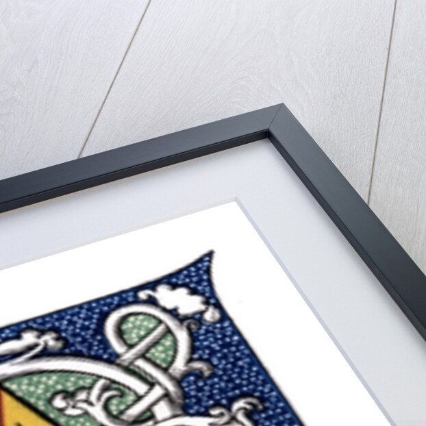 Initial letter 'A' by Henry Shaw