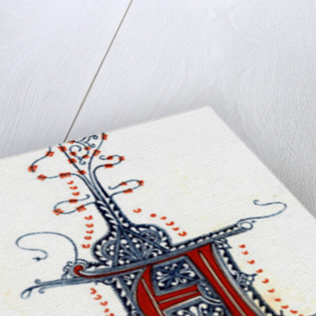 Initial letter 'A' by Henry Shaw