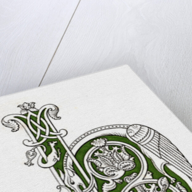 Initial letter 'H' by Henry Shaw