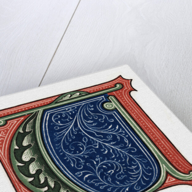 Initial letter 'T' by Henry Shaw