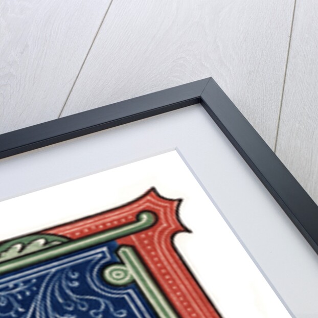 Initial letter 'T' by Henry Shaw