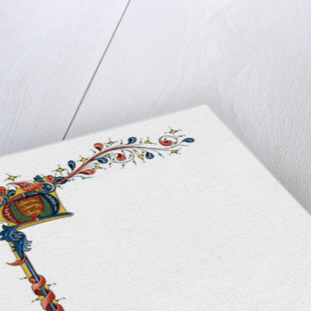 Initial letter 'M' by Henry Shaw