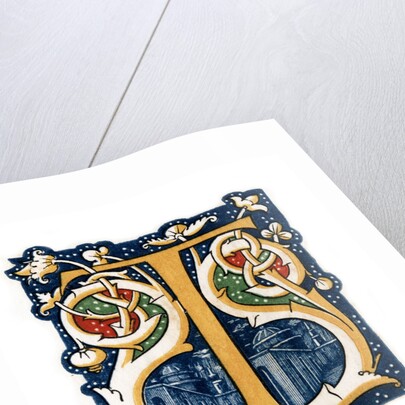 Initial letter 'T' by Henry Shaw