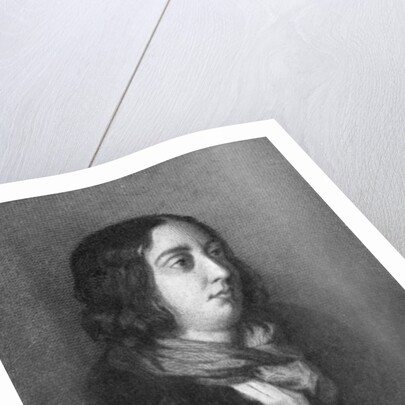 George Sand, French novelist and early feminist by Calamatta