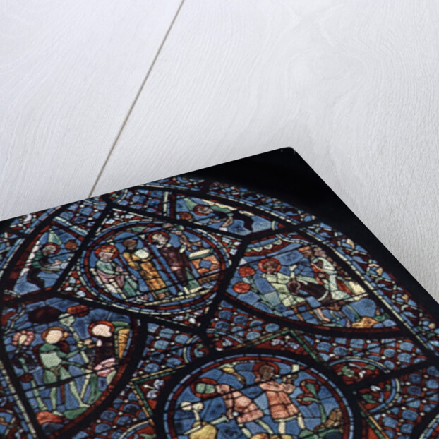 Charlemagne Window, Cathedral of Chartres, France by Anonymous