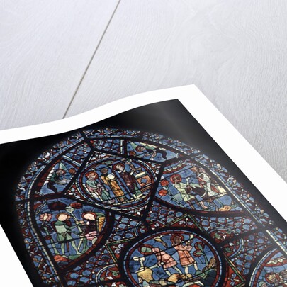 Charlemagne Window, Cathedral of Chartres, France by Anonymous