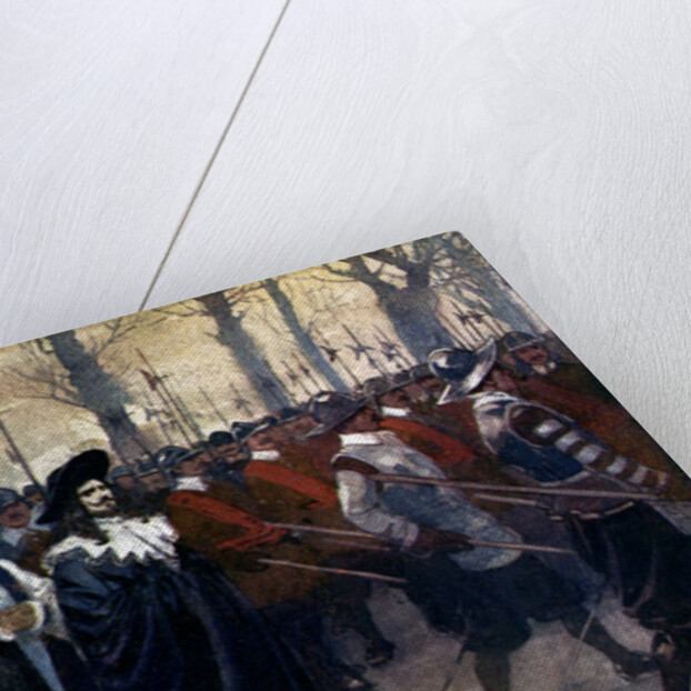 Charles the King walked for the last time through the streets of London by A S Forrest