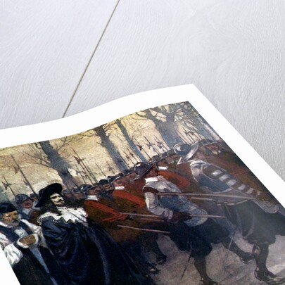 Charles the King walked for the last time through the streets of London by A S Forrest