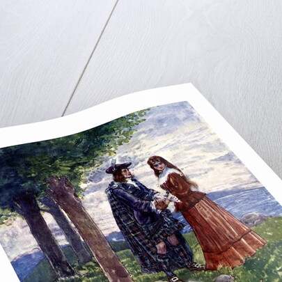 They took a sad farewell of each other by A S Forrest