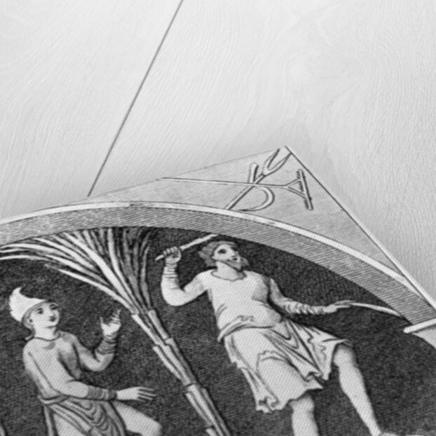 Saxon farm workers by Anonymous