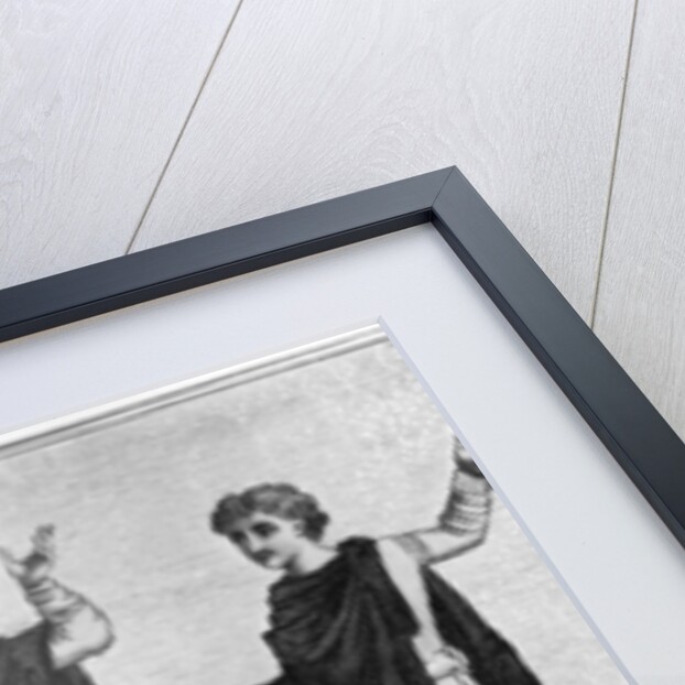 Saxon cross-gartering by Anonymous