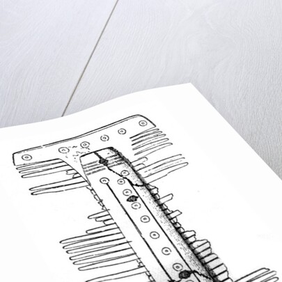 Saxon comb by Anonymous