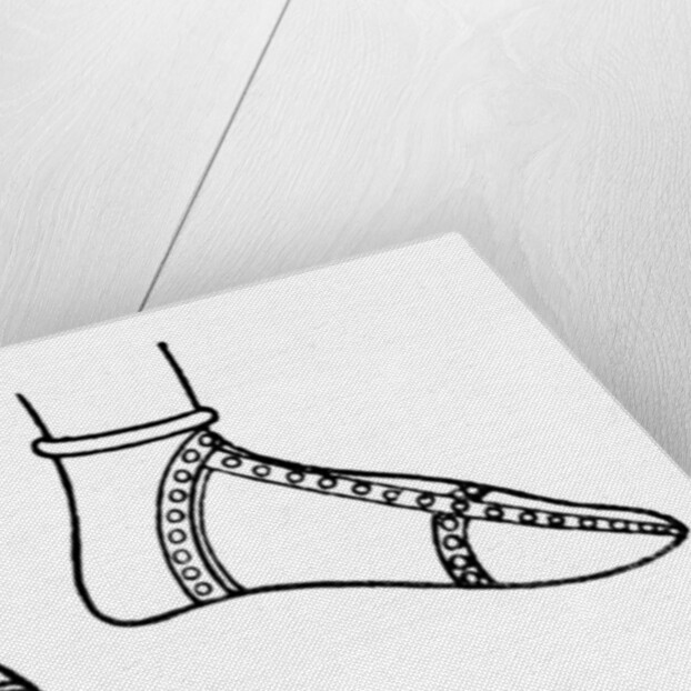 Norman shoes by Anonymous