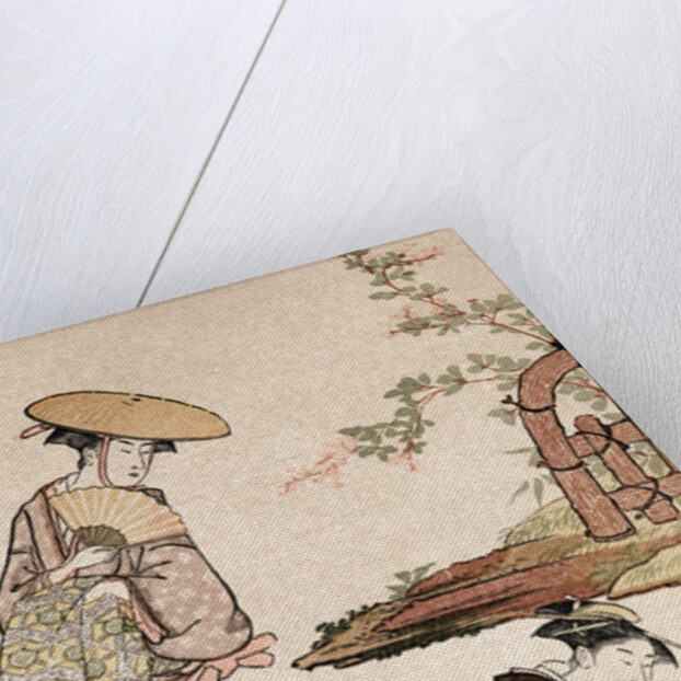 The Iris Garden by Torii Kiyonaga