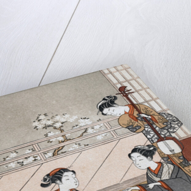 Girls Playing the Game of Ken by Suzuki Harunobu