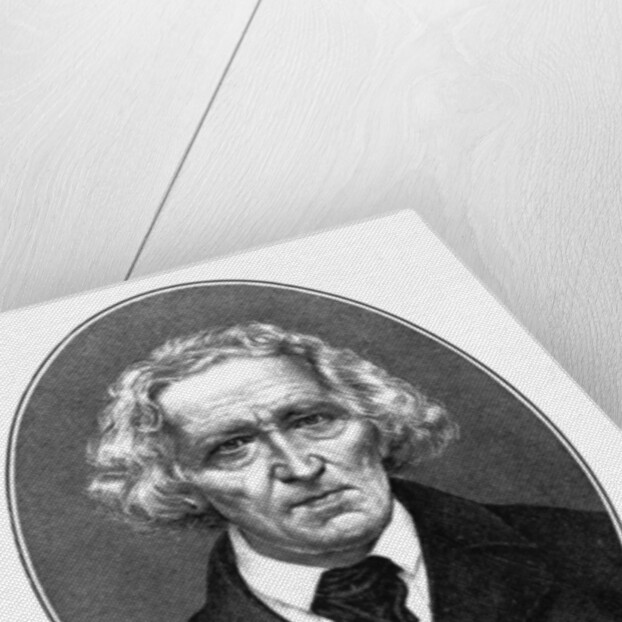 Jakob Ludwig Karl Grimm, German author, philologist and mythologist by Anonymous