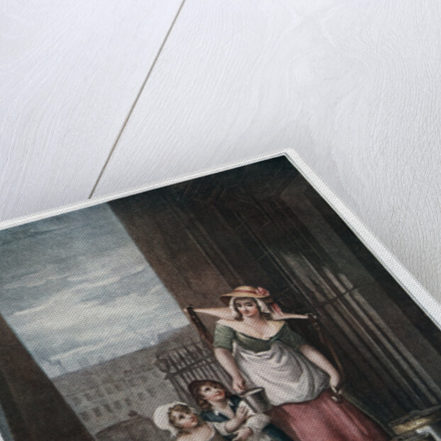 Milk Below Maids by Luigi Schiavonetti