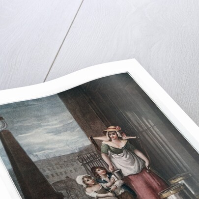 Milk Below Maids by Luigi Schiavonetti