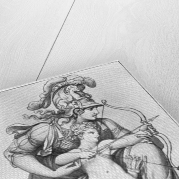 Minerva Directing the Arrow of Cupid' by Richard Cosway