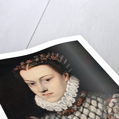 Princess Elizabeth of Austria by Francois Clouet