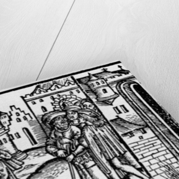 A folio from Boethius, Consolation of Philosophy by Johann Gruninger