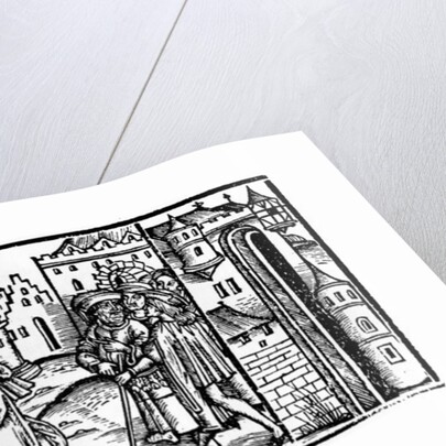 A folio from Boethius, Consolation of Philosophy by Johann Gruninger