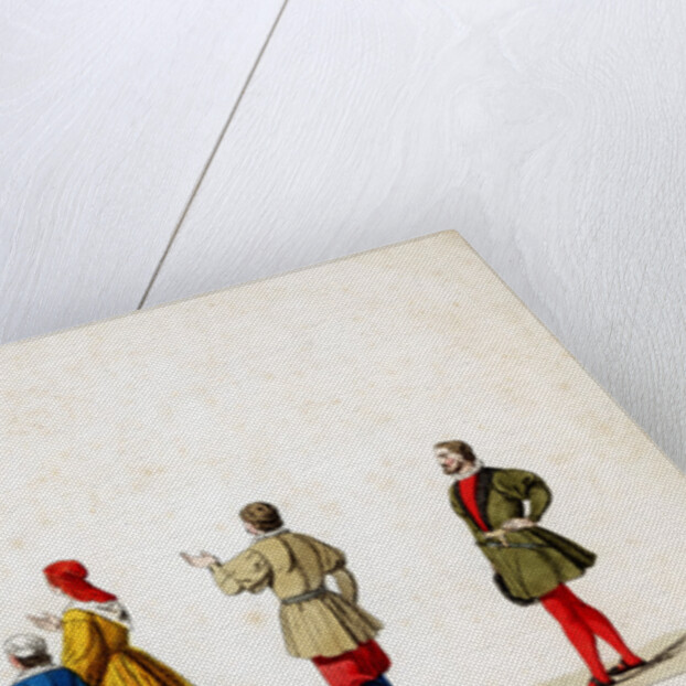 Theatre costume designs for Shakespeare's play, Henry VIII by Anonymous