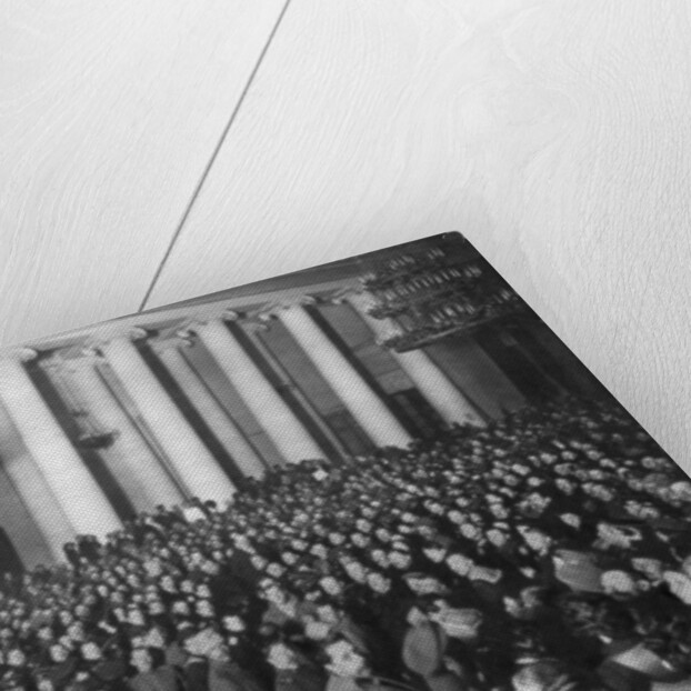 Petrograd Soviet of Workers' and Soldiers' Deputies, Tauride Palace, Russia by Anonymous