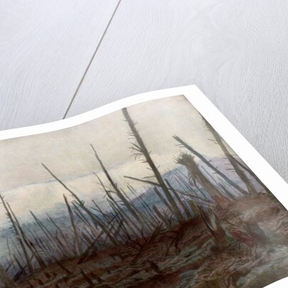 The Cliff of Craonne by Francois Flameng